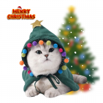 Áo choàng cây thông ngộ nghĩnh